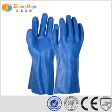 Nitril nahtlose Baumwolle oder Jersey-Liner voller Dip Handschuh Handschuhe